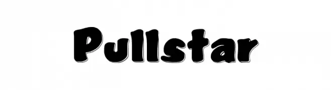 Pullstar  Скачать бесплатные шрифты