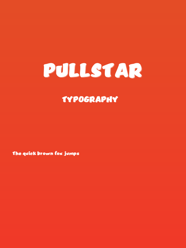 Pullstar Poster