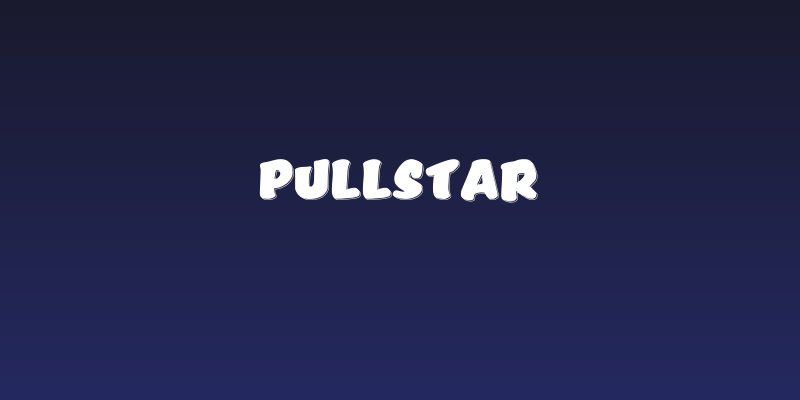 Pullstar Social Header