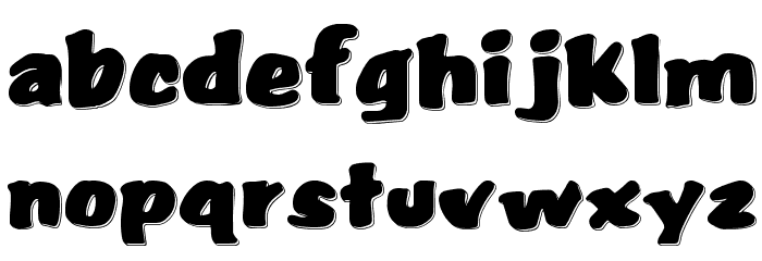 Pullstar Font LOWERCASE