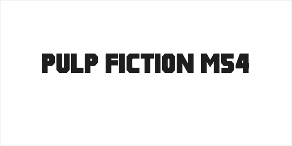 Pulp Fiction M54 Logo