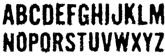 Pulp Headlines Font LOWERCASE