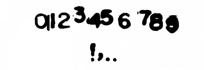 Pulp Stories Font OTHER CHARS