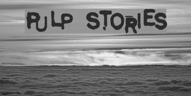 Pulp Stories Font examples