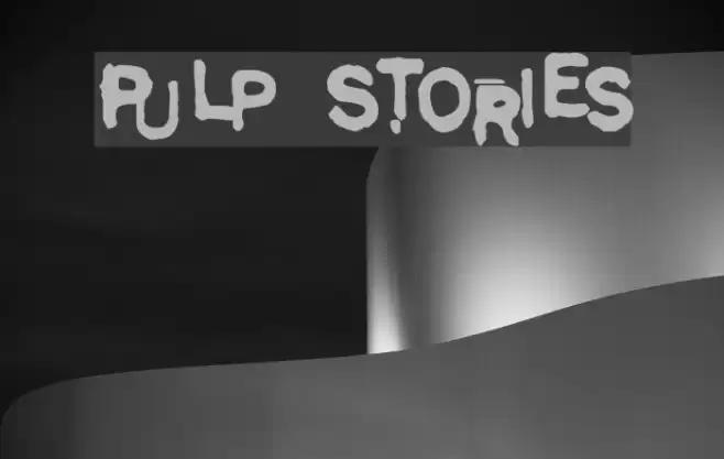 Pulp Stories Font examples