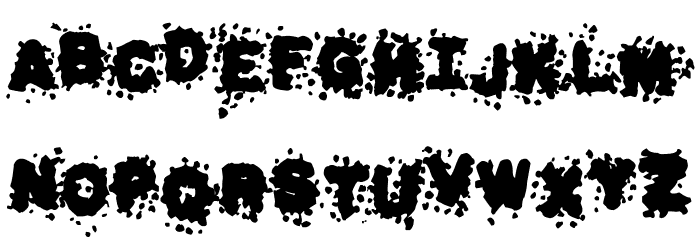 Pulpatone Font LOWERCASE
