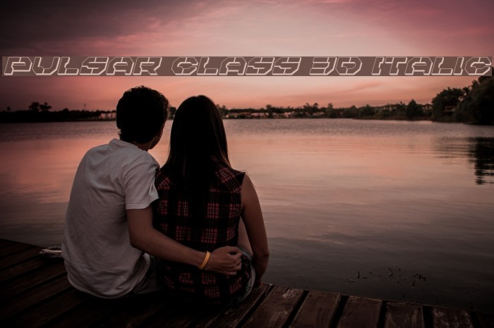 Pulsar Class 3D Italic Example 1