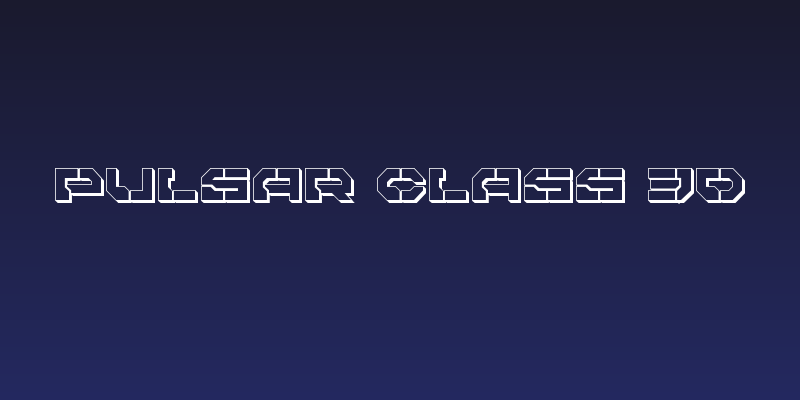 Pulsar Class 3D Social Header