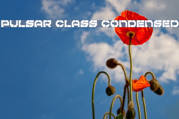 Pulsar Class Condensed Example 3