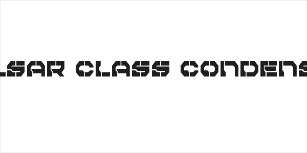Pulsar Class Condensed Logo