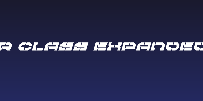 Pulsar Class Expanded Italic Social Header