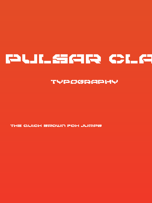 Pulsar Class Expanded Poster