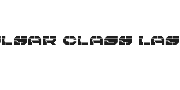 Pulsar Class Laser Logo