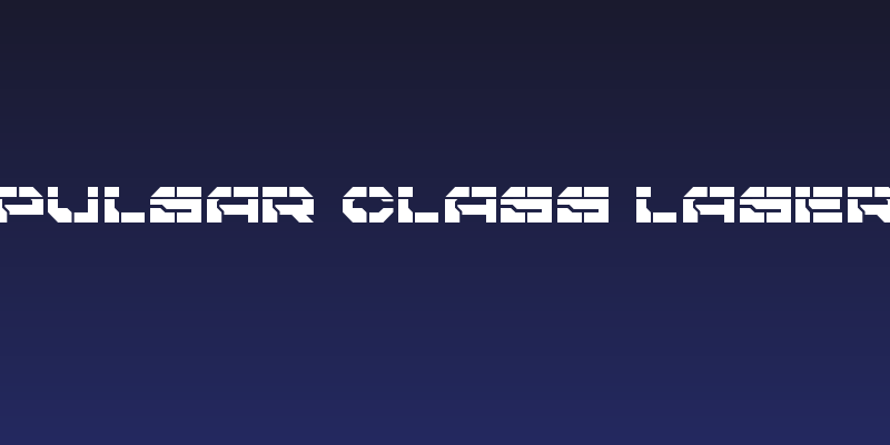 Pulsar Class Laser Social Header