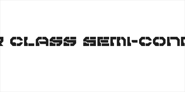 Pulsar Class Semi-Condensed Logo