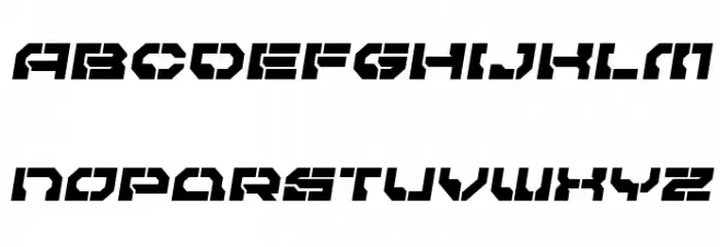 Pulsar Class Semi-Italic خط أحرف كبيرة