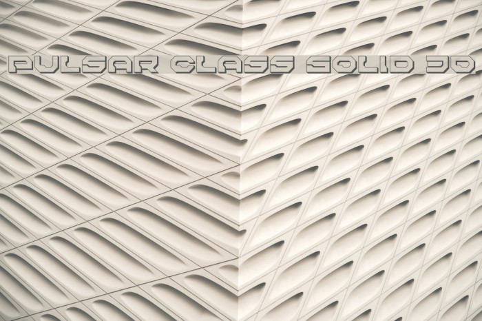 Pulsar Class Solid 3D Example 2