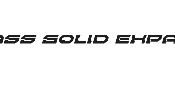 Pulsar Class Solid Expanded Italic Logo