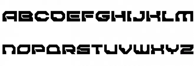 Pulsar Class Solid Semi-Condensed Шрифта ВЕРХНИЙ