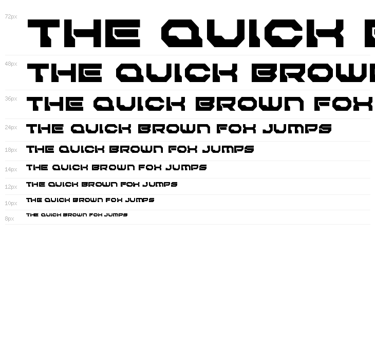 Pulsar Class Solid Semi-Condensed Waterfall