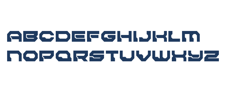 Pulsar Class Solid Semi-Condensed Lowercase