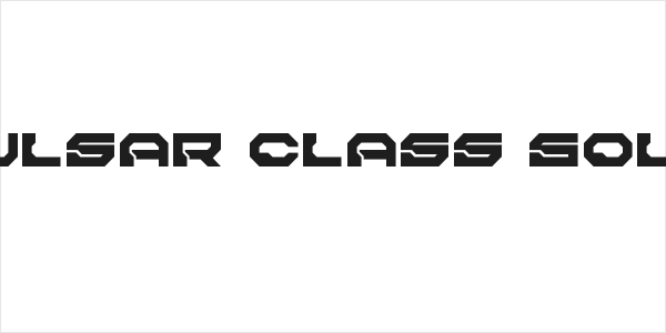 Pulsar Class Solid Logo