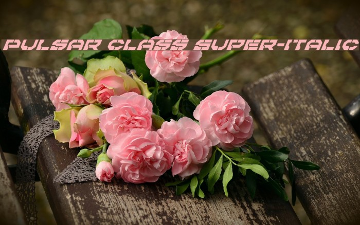 Pulsar Class Super-Italic Example 1