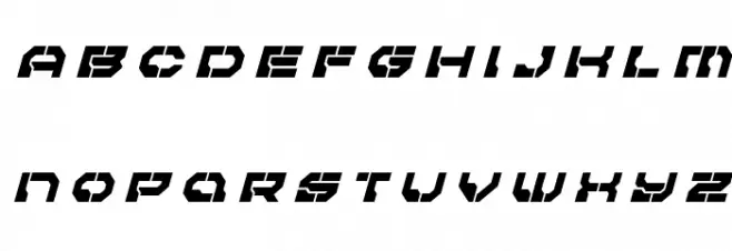 Pulsar Class Title Italic Шрифта строчной