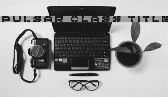 Pulsar Class Title Font examples