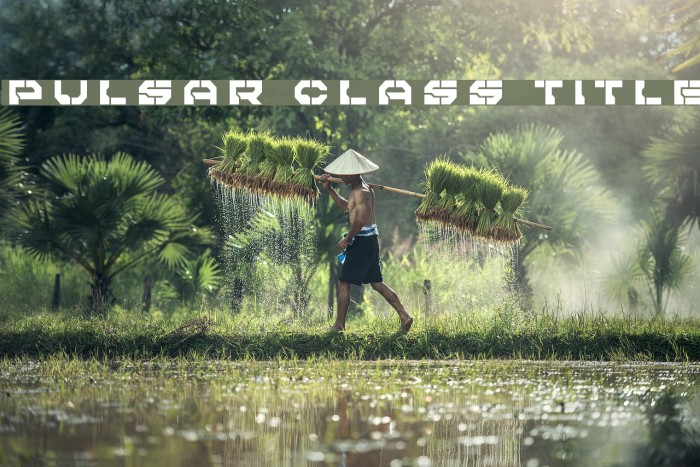 Pulsar Class Title Example 2