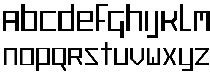 Pulsate Font LOWERCASE