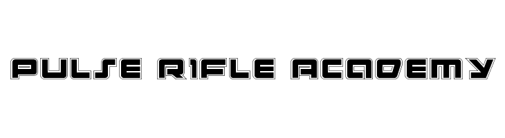 Pulse Rifle Academy  font caratteri gratis