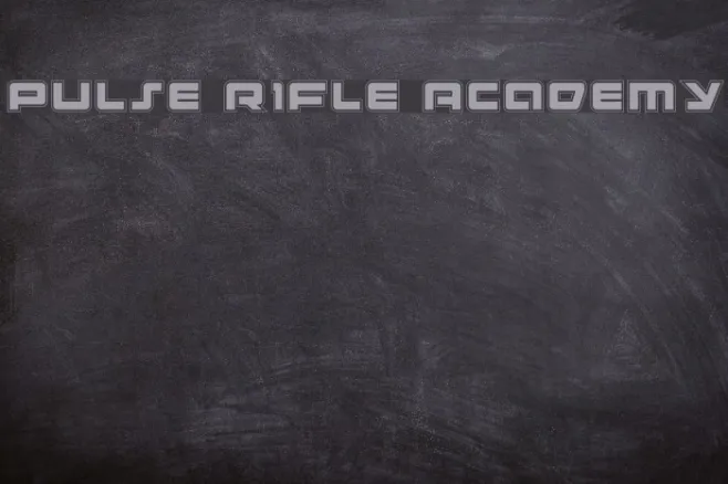 Pulse Rifle Academy Example 1