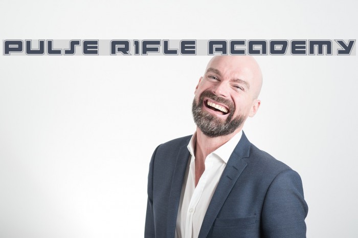 Pulse Rifle Academy Font examples