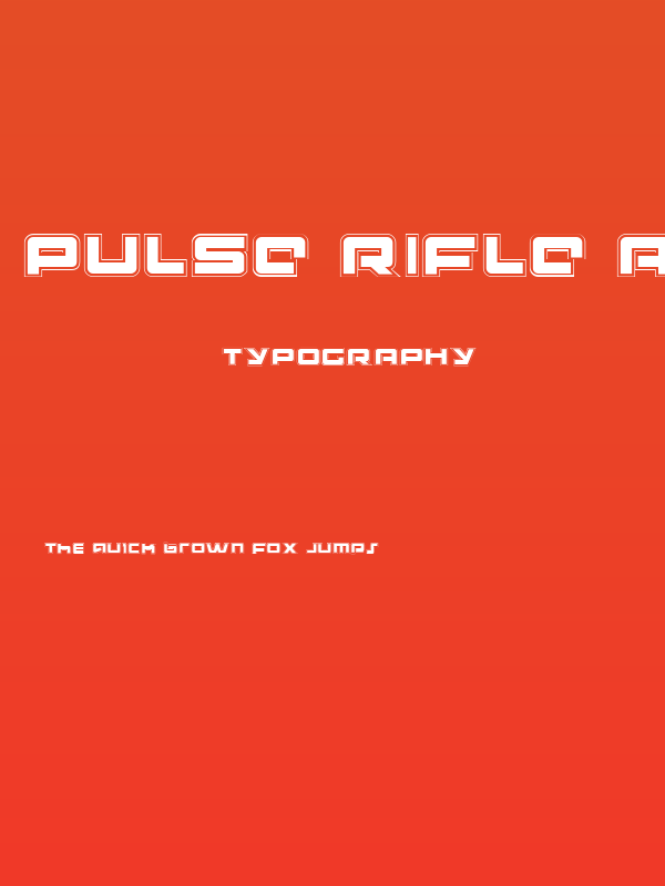 Pulse Rifle Academy Poster