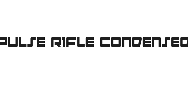 Pulse Rifle Condensed Logo