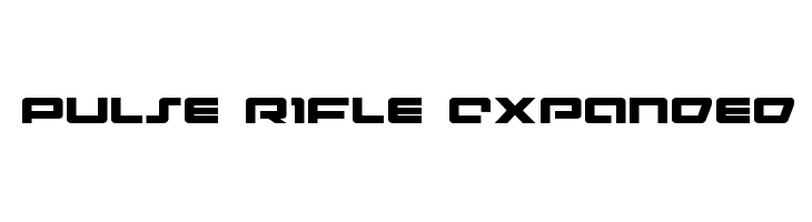Pulse Rifle Expanded  Fuentes Gratis Descargar