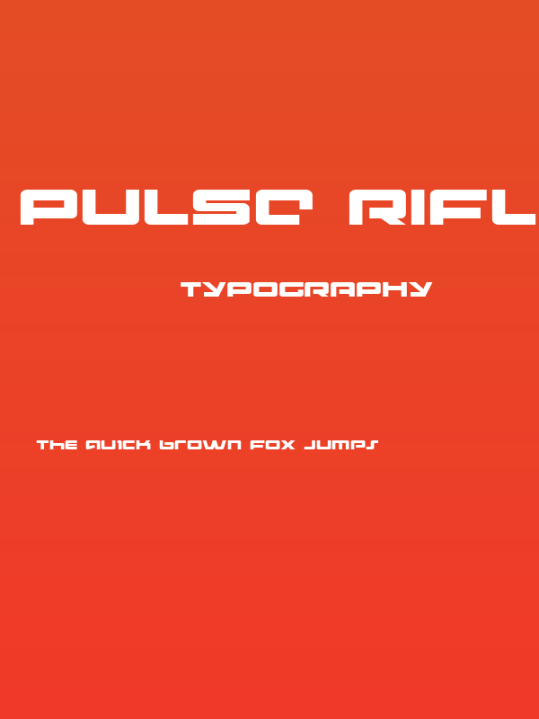 Pulse Rifle Expanded Poster