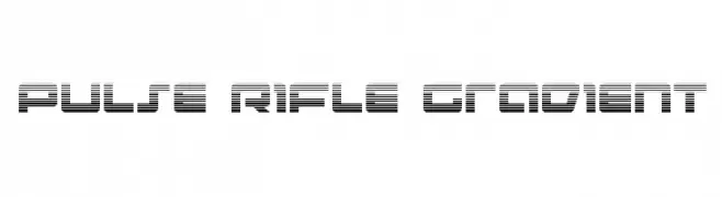 Pulse Rifle Gradient  baixar fontes gratis