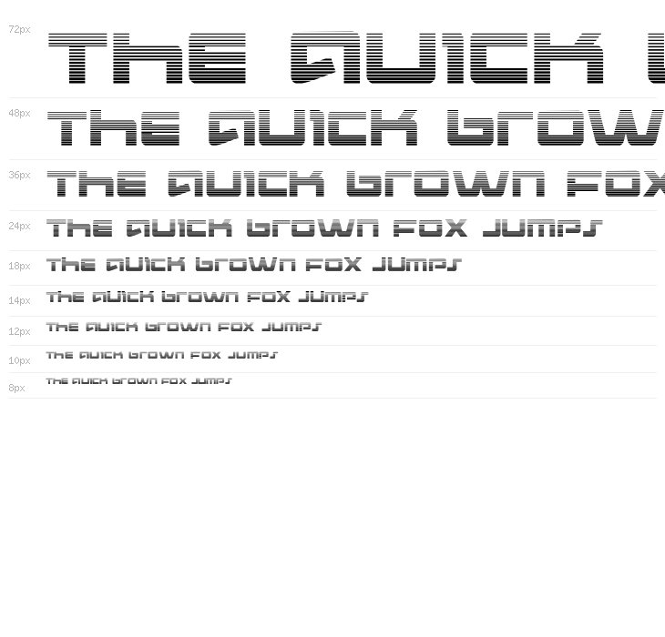 Pulse Rifle Gradient Waterfall