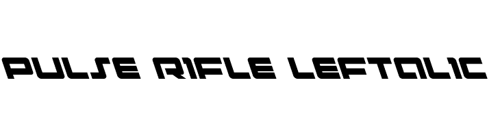 Pulse Rifle Leftalic  لخطوط تنزيل