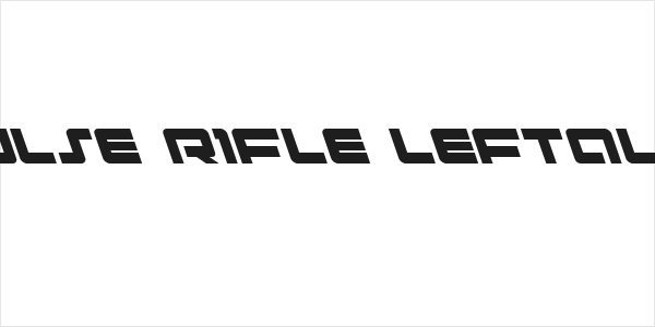 Pulse Rifle Leftalic Logo