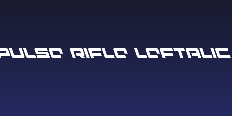 Pulse Rifle Leftalic Social Header