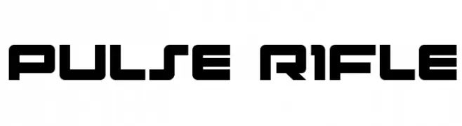 Pulse Rifle  baixar fontes gratis