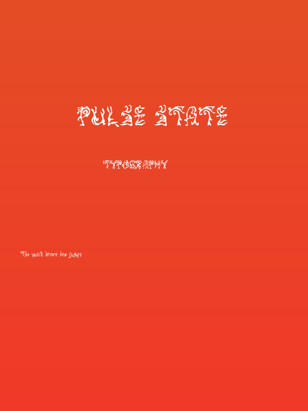 Pulse State Poster