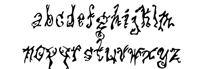 Pulse State Font LOWERCASE