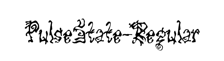PulseState-Regular Font