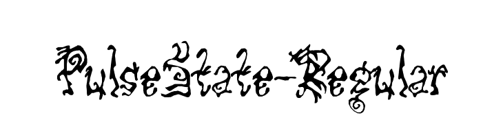 PulseState-Regular  Frei Schriftart Herunterladen
