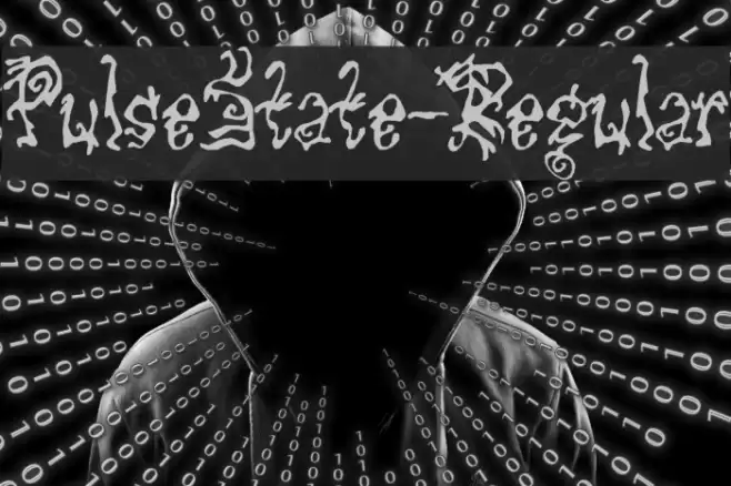 PulseState-Regular Font examples