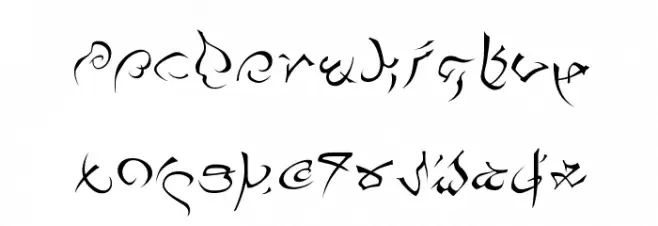 Pulsian フォント 大文字
